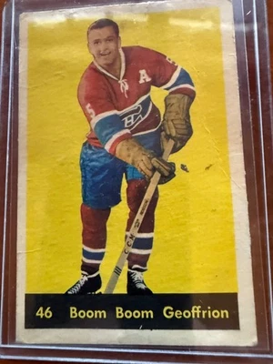1960-61 Parkhurst Boom Boom Geoffrion Montreal Canadiens #46 - Image 1 of 2