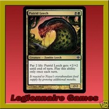 MTG Alara Reborn PUTRID LEECH x4 4x  NM/MN
