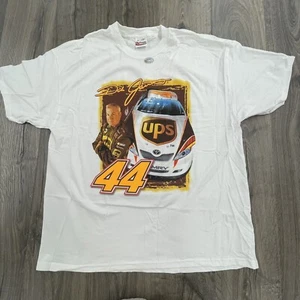 Camiseta De Colección Dale Jarrett NASCAR UPS Entrega #44 Doble Cara Talla 2XL NUEVA - Imagen 1 de 8