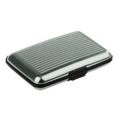 Waterproof Business ID Credit Card Wallet Holder Aluminum Metal RFID Case Pocket - Image 1 of 4