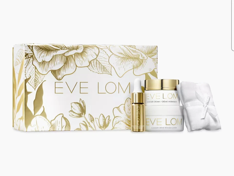 EVE LOM Radiant Renewal Ritual Set Crema Limpiadora, Suero de Retinol, Crema Hidratante Foto 1 de 4