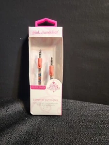 Pink Chandelier Auxiliary 35mm To 35mm - Picture 1 of 2