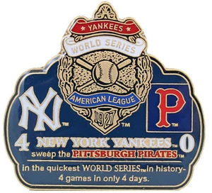 1927 World Series Commemorative Pin - Yankees vs. Pirates - Limited 1,000 - Picture 1 of 2