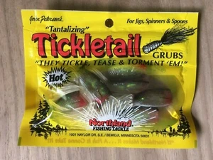 Northland Tackle - Grupos de cola de cosquilleo - Brillo negro con cola de falda - Grande - Imagen 1 de 2