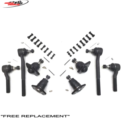 HD Ball Joint Tie Rod Steering Kit Chevrolet Blazer S10 GMC 4x4 99 - 05 - Image 1 of 3