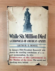 While Six Million Died by Arthur D. Morse First Edition Hardcover Random House - Picture 1 of 15
