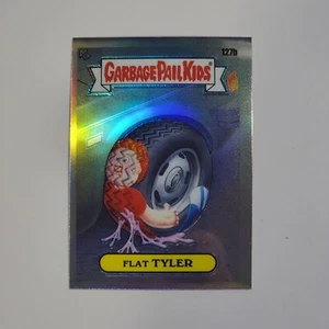 2021 Garbage Pail Kids Chrome Series 4 Base Refractor #127b FLAT TYLER - Picture 1 of 2
