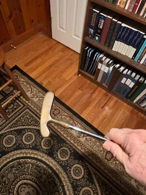 Wilson Augusta 2-Way RH LH Brass Blade Putter Golf Club 35" - Image 1 of 4