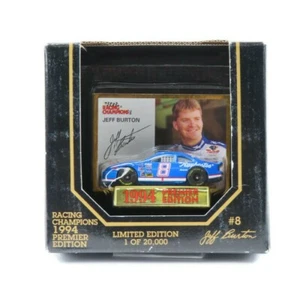 Racing Champions 1994 Premier Edition #8 Jeff Burton Die Cast 1:64 Nascar de colección - Imagen 1 de 7