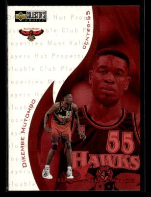 Dikembe Mutombo 1997-98 Collector's Choice #356 Atlanta Hawks - Image 1 of 2