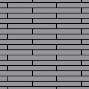 Mosaico azulejo metal macizo acero inoxidable mate gris 1,6 mm fuerte Avenue-S-S-MA - Imagen 1 de 4