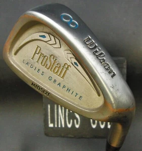 Wilson Pro Staff Midsize 8 Iron Ladies Graphite Shaft G-Three EFFE Grip - Picture 1 of 4