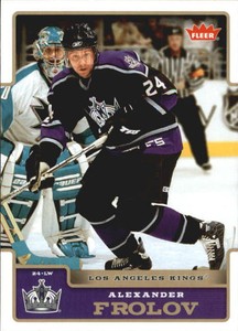 2006-07 Fleer Hockey #89 Alexander Frolov