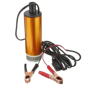 12V Submersible Diesel Fuel Water Oil Transfer Drum Pump Mini Refueling 8 GPM - Picture 1 of 4