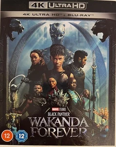 Black Panther: Wakanda Forever (4K Ultra HD + Blu-ray) Neu, versiegelt, Schutzhülle - Bild 1 von 2