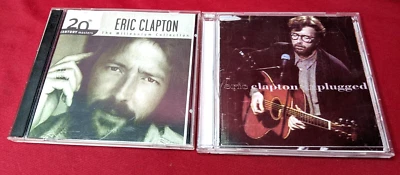 Lot Of 2 Eric Clapton CD's The Millennium Collection/Unplugged - Image 1 of 2