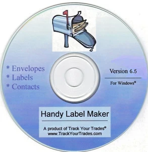 Print labels! PC Software prints mailing labels, envelopes. Mass mail, contacts. - Picture 1 of 12