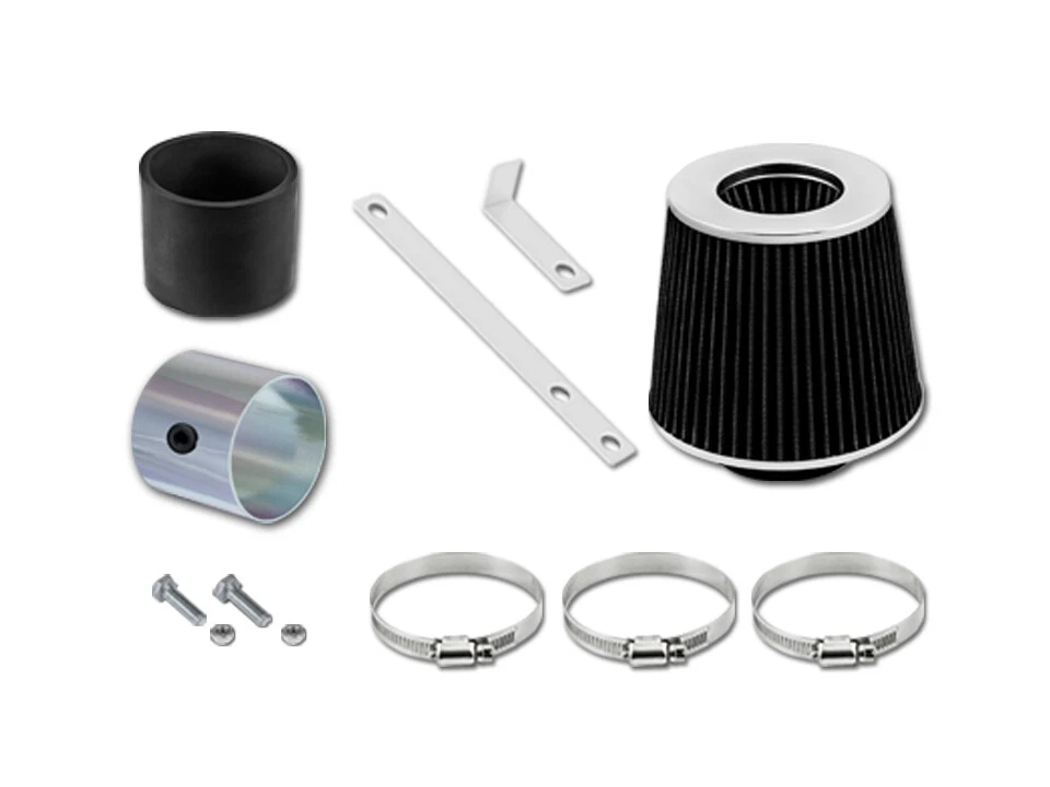 96-01 For Kia Sephia 02-05 Sedona 01-06 Opti GSP Black Short Ram Air Intake Kit Foto 1 de 1