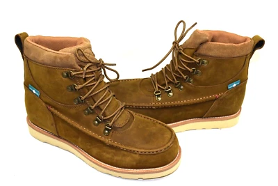 TWISTED X Men's 9.5 M Alloy Toe Wedge Sole Distressed WP WORK Boot MCAAW01 - Image 1 of 4