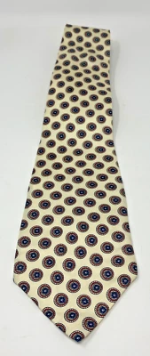 Barrington Geometric 100% 真丝领带 — 第 1/3 张图片