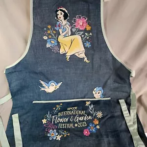 Blancanieves 2023 Epcot Festival de Flores y Jardín, Delantal de Cocina/Jardinería Disney - Imagen 1 de 12
