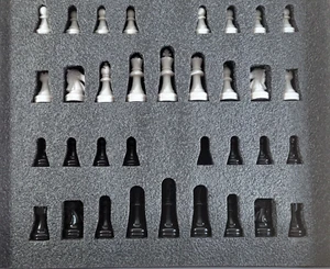 Chessnut Evo Schach Ersatzfiguren Senor Chip Schachfigur Bauer König Ritter - Bild 1 von 11