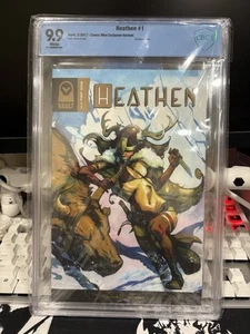 Heathen 1 Comic CGC 9.8 Comic Mint Color Edition RARE - Picture 1 of 2