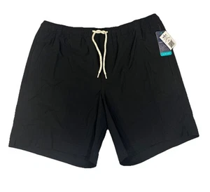 Trinity Coast Swim Trunks Men’s Sz XL Black Shorts 7” Inseam Hits Above Knee NWT - Picture 1 of 10