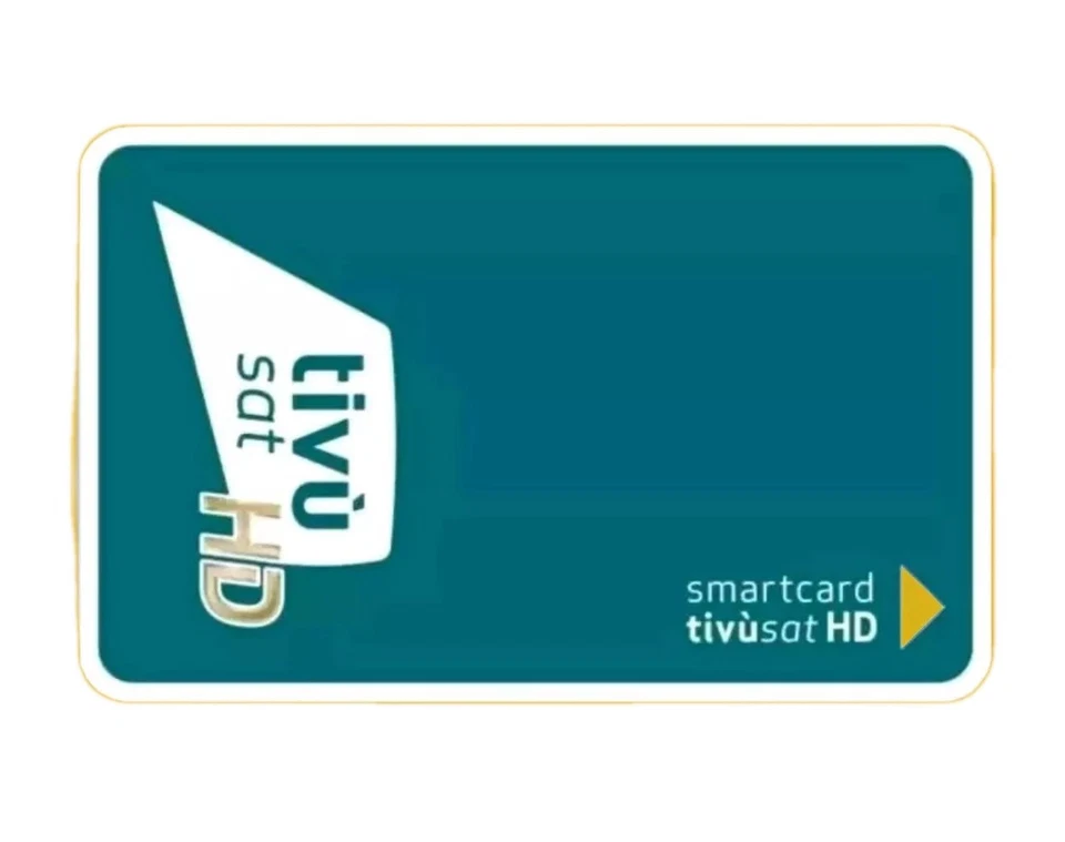SCHEDA  HD   TIVÙSAT  TESSERA   SMARTCARD  GIÀ   ATTIVATA, ACTIVATED  - Immagine 1 di 1
