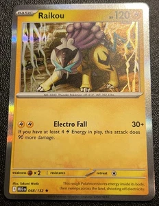 Raikou 048/132 NM Holo Rare Mega Evolutions Pokémon Card! - Picture 1 of 2
