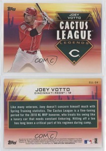 2019 Topps Cactus League Legends Joey Votto #CLL-24