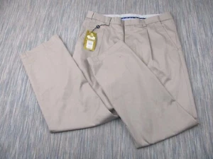 Maine Chino Trousers Mens W36 L32 Cotton Regular Fit Beige Debenhams New England - Picture 1 of 12