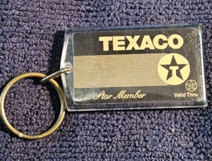 Texaco Star Member keychain - collector retiree gift - looks great! - Picture 1 of 5