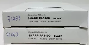 Compatible Correction Tape for Sharp PA3000 / PA3100 / Carma 2819SC (x 2pcs) - Picture 1 of 1
