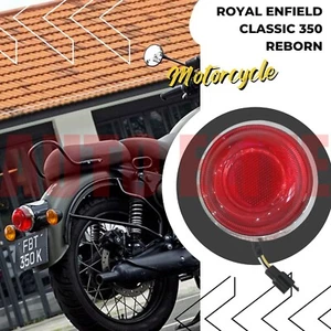 Tail Light & Stop Lamp Assembly Fits Royal Enfield Classic Reborn 350/500cc - Picture 1 of 9