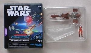 AURRA SING STARHAWK SPEEDER BIKE Micro Galaxy Squadron STAR WARS BLIND BOX - Picture 1 of 2