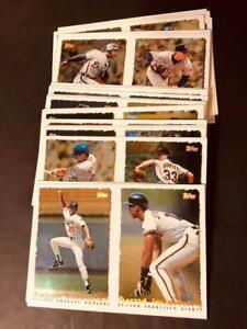 1995 Topps Cyber Stats Parallel MLB UNCUT PANEL RARE You Choose Your Own Card #5