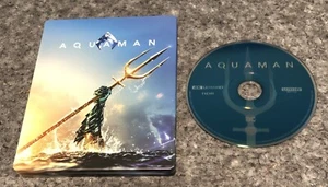 Aquaman (4K Ultra HD, 2018) BEST BUY EXCLUSIVE Steelbook - Picture 1 of 4