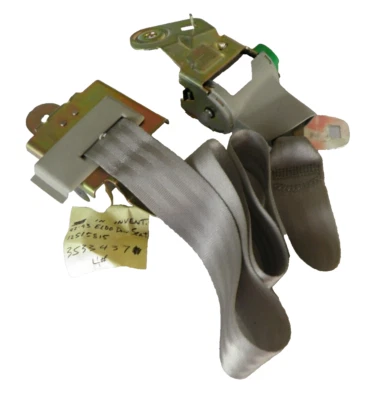 12515815 РЕМЕНЬ БЕЗОПАСНОСТИ передний левый серый втягиватель 1992-93 Cadillac Eldorado GM новый из старых запасов - Изображение 1 из 4