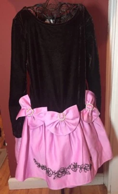 Laura Ashley Girls Sz. 6x Festive Holiday New Years Dress - Image 1 of 4