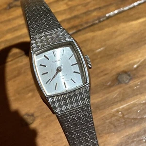 Vintage Seiko Womens 11-4210 Manual Wind Watch Silver Tone - Picture 1 of 7