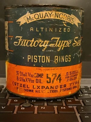 Piston Ring Set Sealed McQuay-Norris 574 1938 USA  Foto 1 de 4