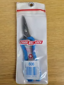 VINTAGE Channellock Long Nose Wire Cutting Shear ** (MADE IN THE USA) 606 - Picture 1 of 3