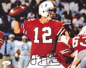Foto a color firmada por Jim Kelly 8x10 JSA AH58517 - Imagen 1 de 1