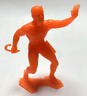 Marvel Plastic Marx Comic Super Hero Dare Devil Orange 1967 Original Daredevil