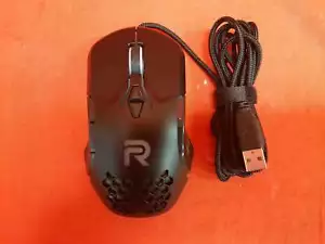 Run-Mus CW902 Wired USB Gaming Mouse Black Standard Very Good 9097 - Picture 1 of 3