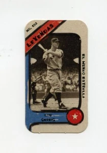 #TN18111 LOU GEHRIG El Mundo Estrella Spanish Card - Picture 1 of 1