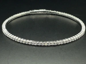 ARMBAND AUS 925/- SILBER RHODINIERT MIT ZIRKONIA SCHMUCKJAGD - Bild 1 von 4