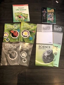 Abeka Science ORDER & DESIGN & Earth & Space & Health In Christian Perspective - Picture 1 of 5