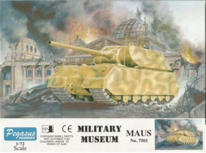 1/72 Scale Pegasus Hobbies WWII German Maus Kit Item #7501 - Picture 1 of 1